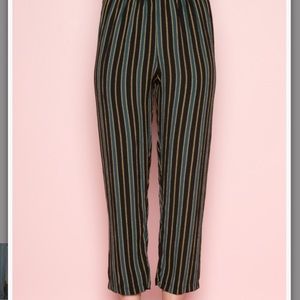 Brandy Melville striped flowy pants